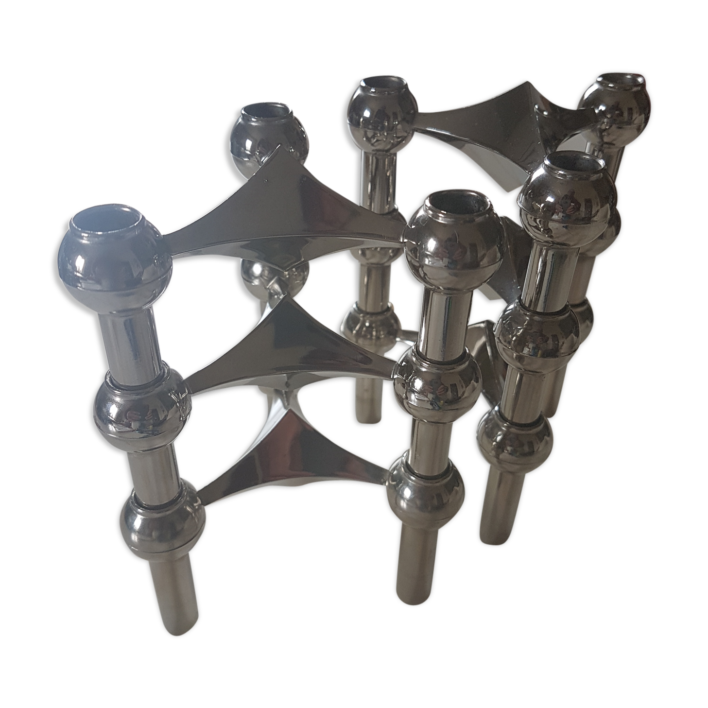 6 candlesticks Nagel design Stoffi