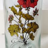 Botanical pattern jar