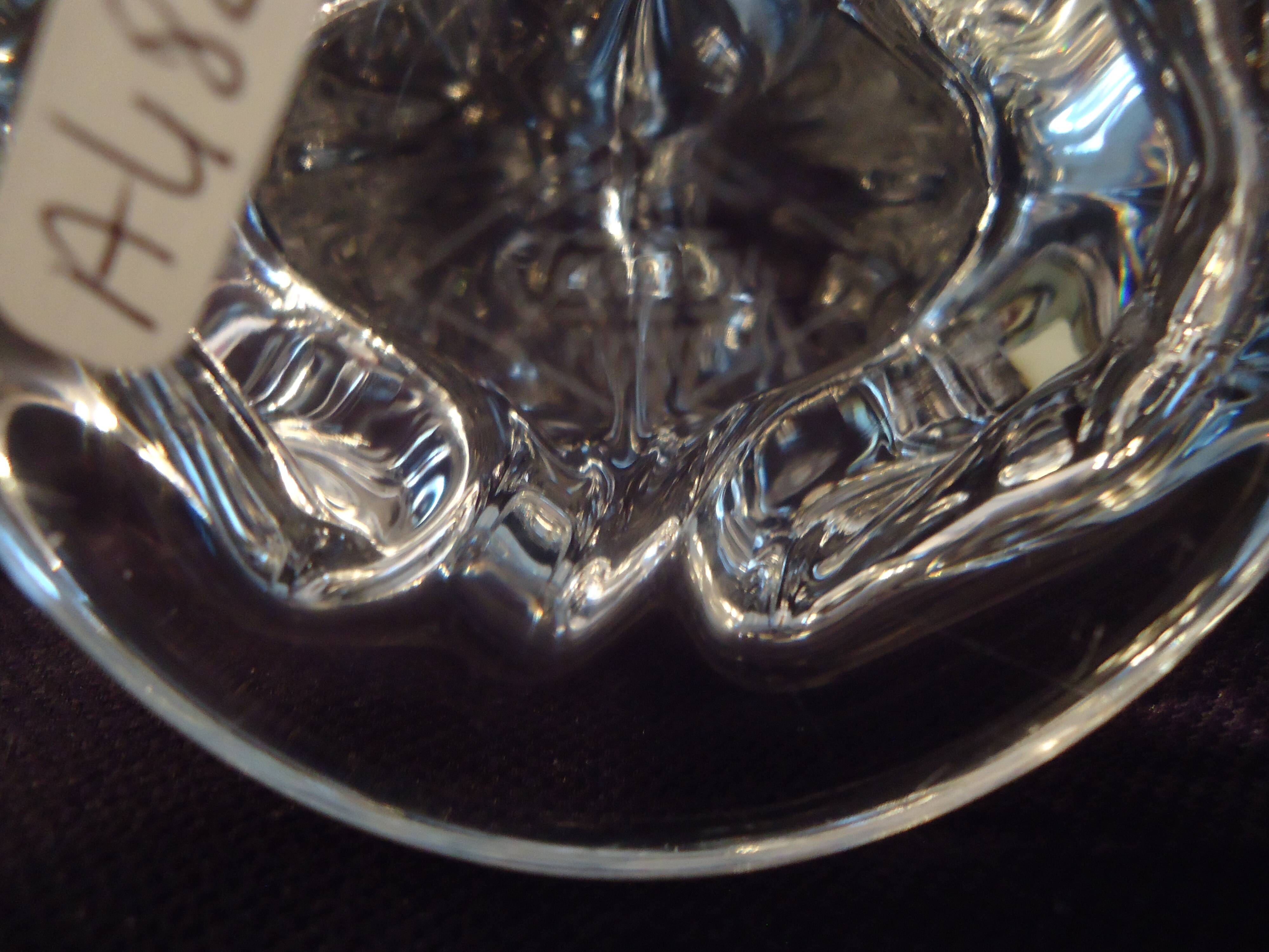 Two-light crystal chandelier Vannes Le Chatel A482