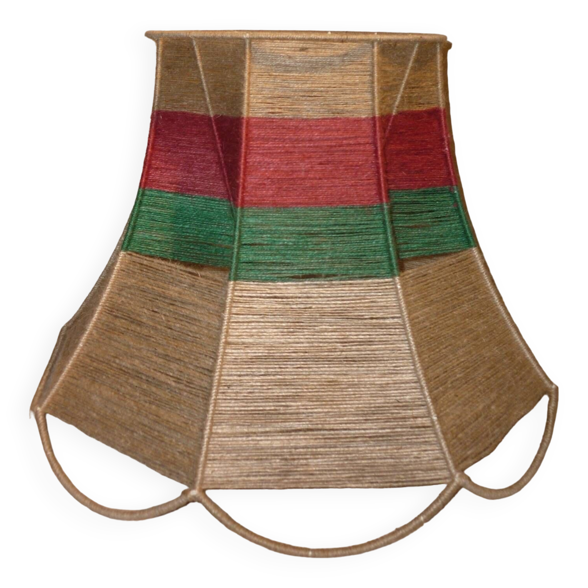 Braided jute lampshade 60 cm ø