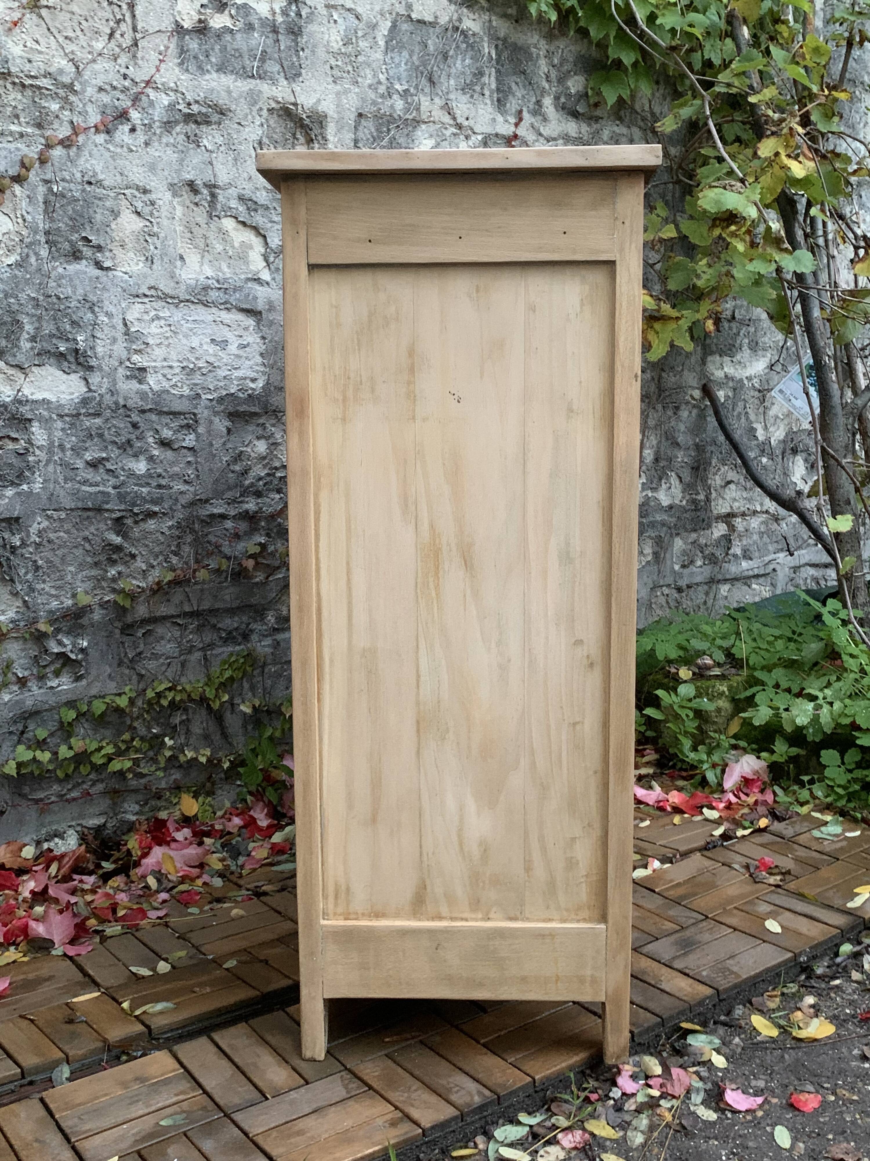 Buffet parisien ancien bois brut