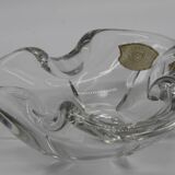 Cendrier ou vide-poche en cristal du Val Saint-Lambert