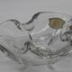 Ashtray or pocket tray in crystal from Val Saint-Lambert