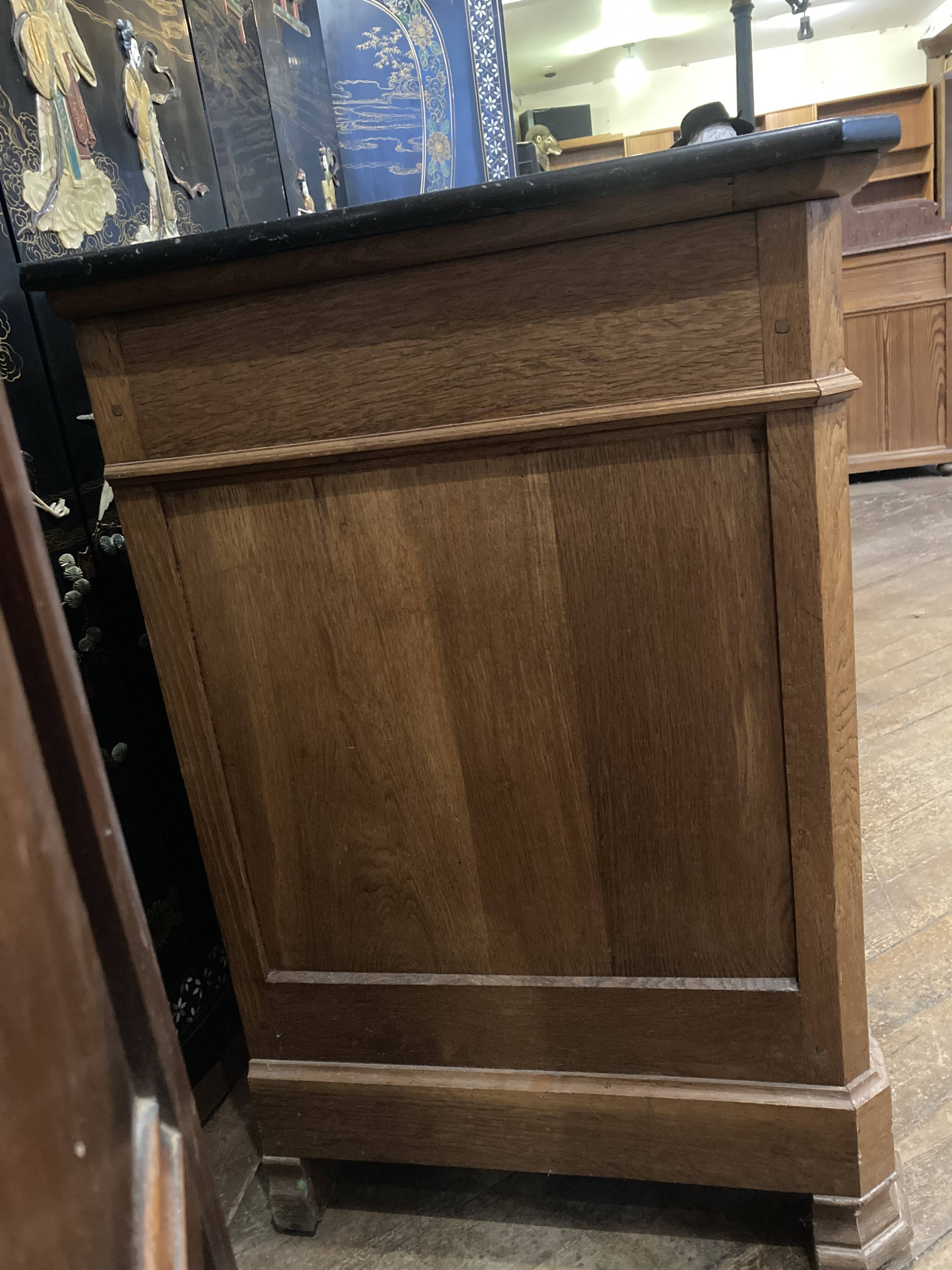 Louis XVI-style 4-drawer chest of drawers