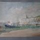 Aquarelle Jacques Duléry-Reyval - Dieppe