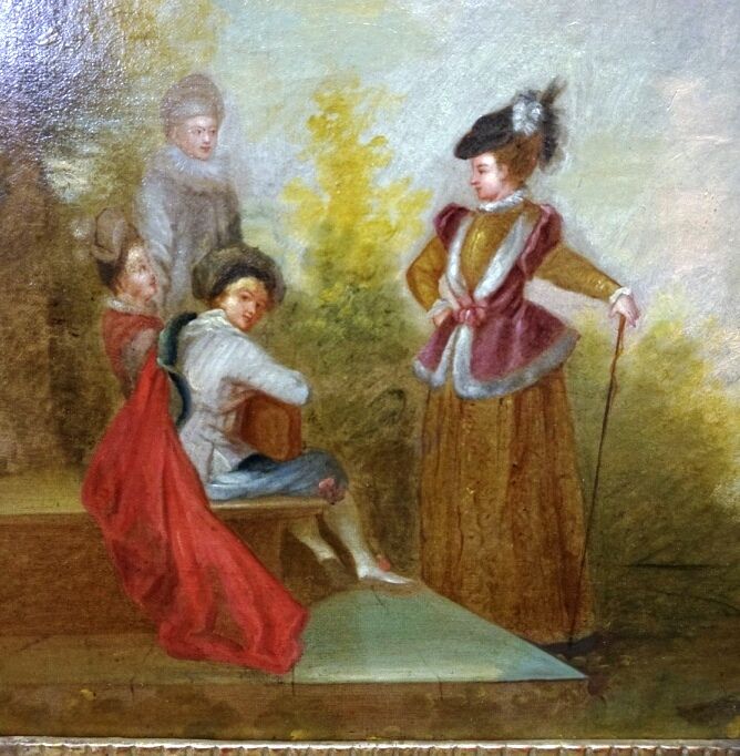 Painting "The Gallant Scene"