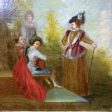 Painting "The Gallant Scene"