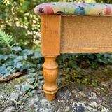 Vintage storage box footrest