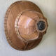 Colonial bamboo hat 70s wall decoration