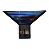 Wall lamp signed De Majo Murano, 1970s-1980s.