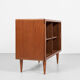 Midcentury Danish cabinet with tambour doors in teak by Dyrlund 1960s