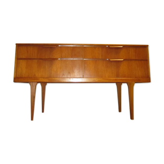 Teak dresser 4 drawers