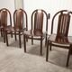 Lot of 4 chairs Baumann model "Argos"