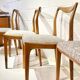Série de 4 chaises vintage, 1960