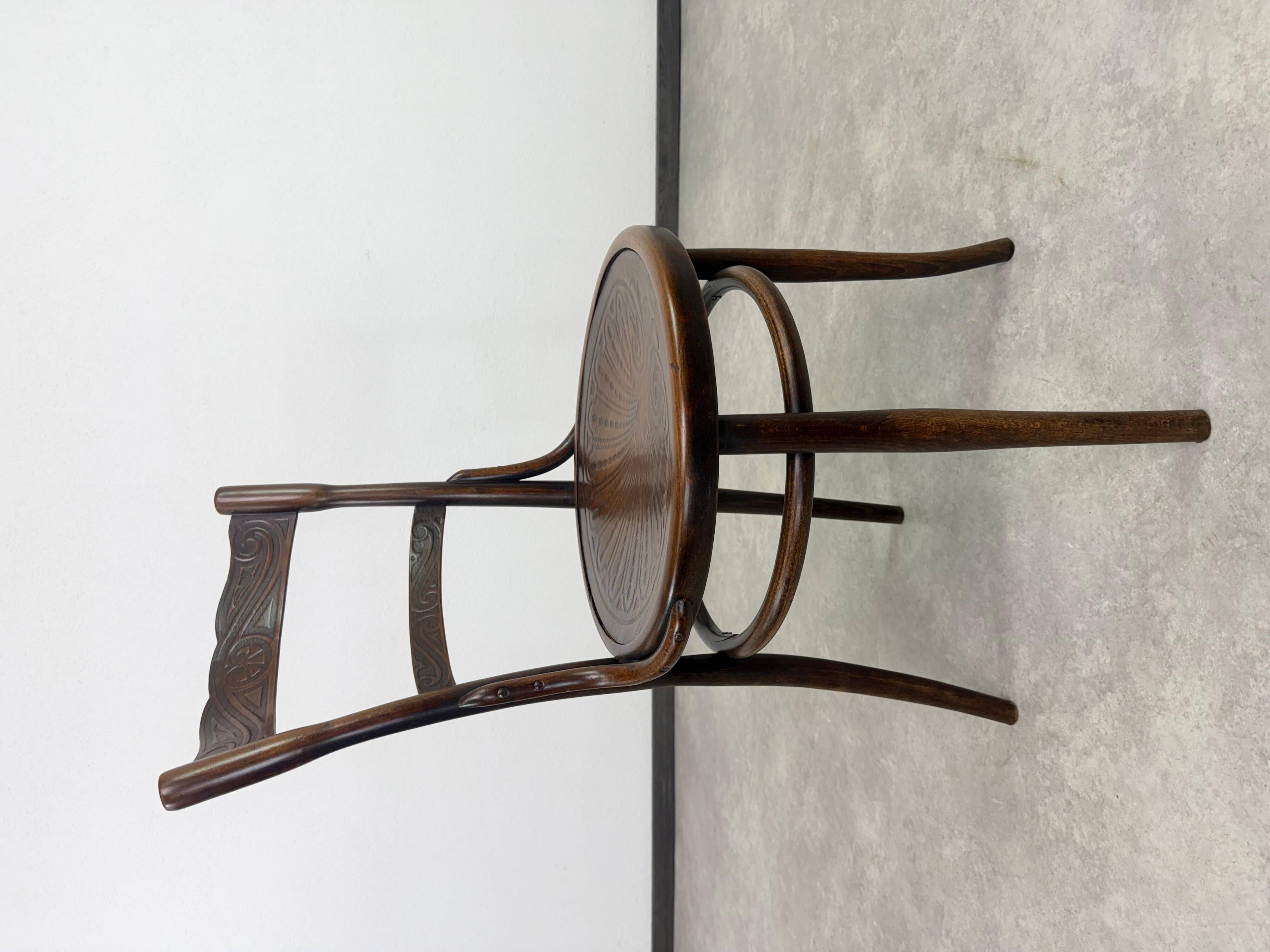 Set of 2 dining chairs by J&J Kohn