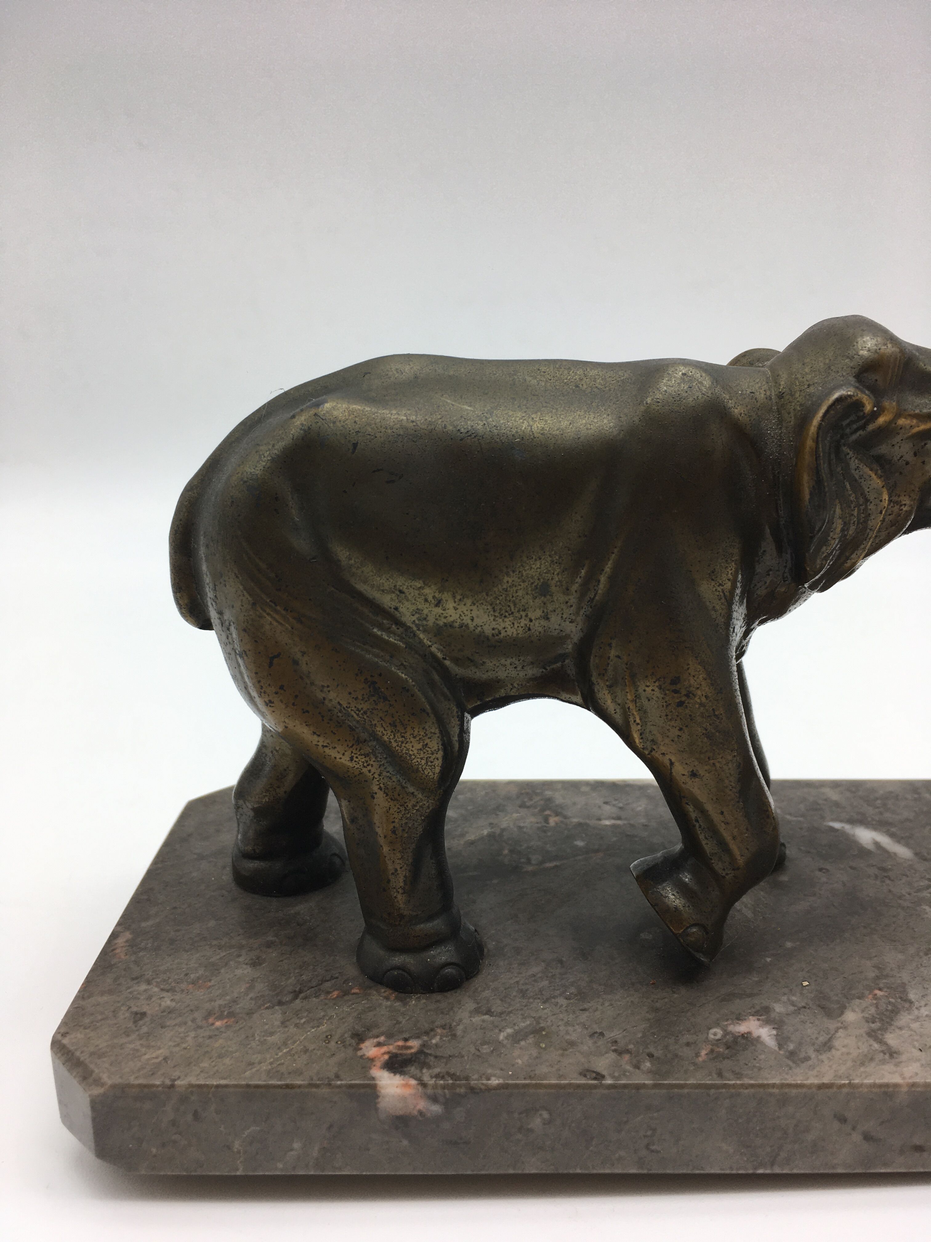 Bedside lamp art deco elephant .