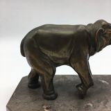 Bedside lamp art deco elephant .