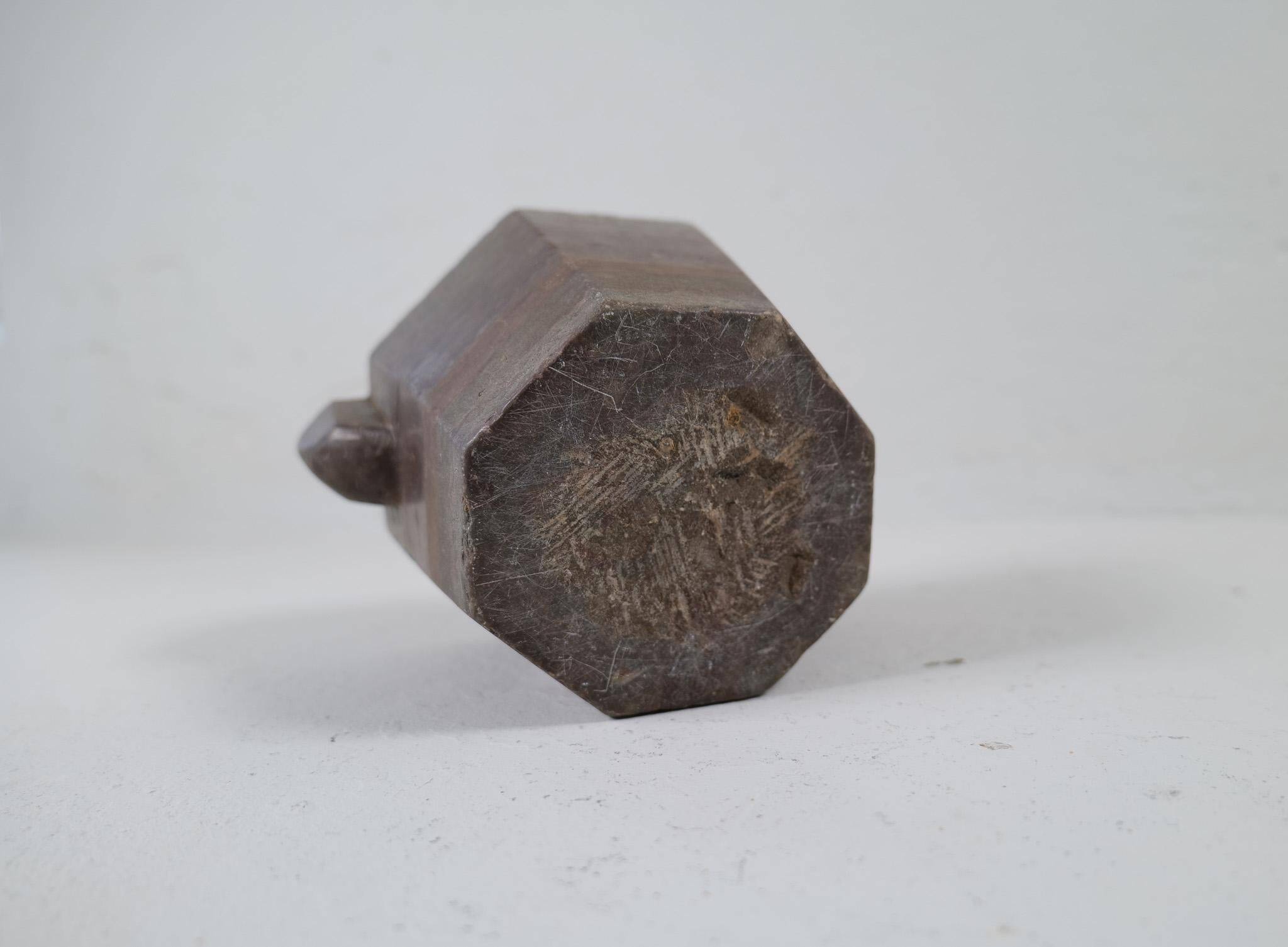 Large Ancient Mortar in Swedish Stone, circa 1800