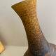 Vase céramique Accolay ocre jaune doré