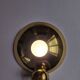 Set of Three Midcentury Wall Lamps Hustadt Leuchten, Germany, 1970s