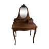 Art Nouveau walnut dressing table