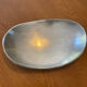 Elegant forged aluminium catchall.