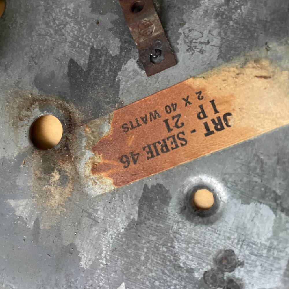 Glass round flush mount ceiling or wall light