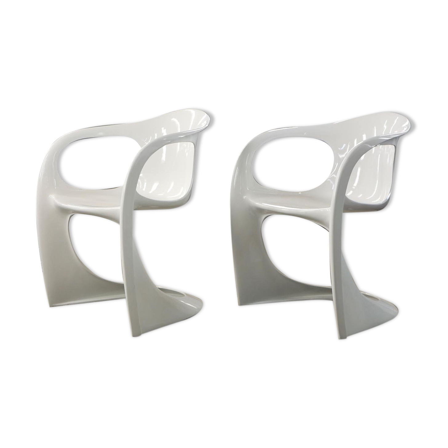 Paire de fauteuils space age Casala