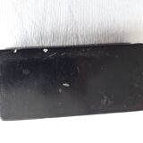 Old Napoleon III style snuffbox in blackened wood