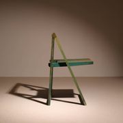 Seven 'Trieste' Folding Chairs by Aldo Jacober for Alberto Bazzani | Italy