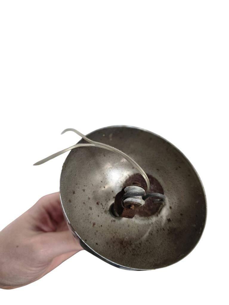 Vintage glass globe lamp / pendant lamp by Carlo Nason for Mazzega