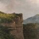 Ancient painting signed G. Canella, historical subject, around 1840.