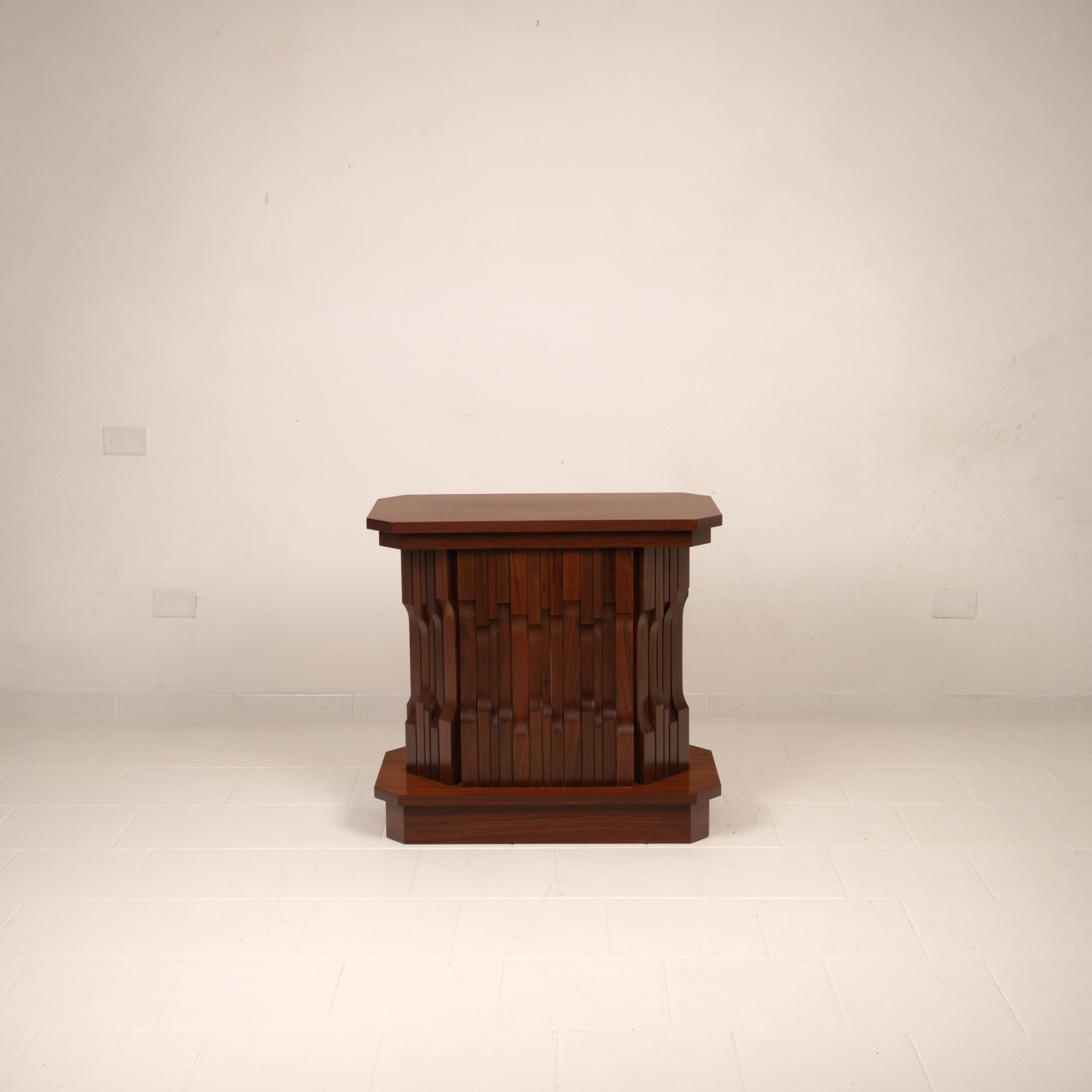 Sculptural multifunctional “Norman” base by Luciano Frigerio — Unique piece