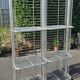 Art Deco shelf, aluminium