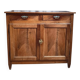 Louis XVI height-adjustable buffet in walnut