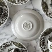 6 tasses à thé et soucoupes Ridgway Staffordshire Windsor