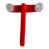 Robinet vintage rouge