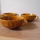 3-bowl ceramic set Lunéville Louis VX Honey