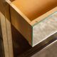 20thc pair of brass, chrome & glass side tables by belgo chrom, belgium