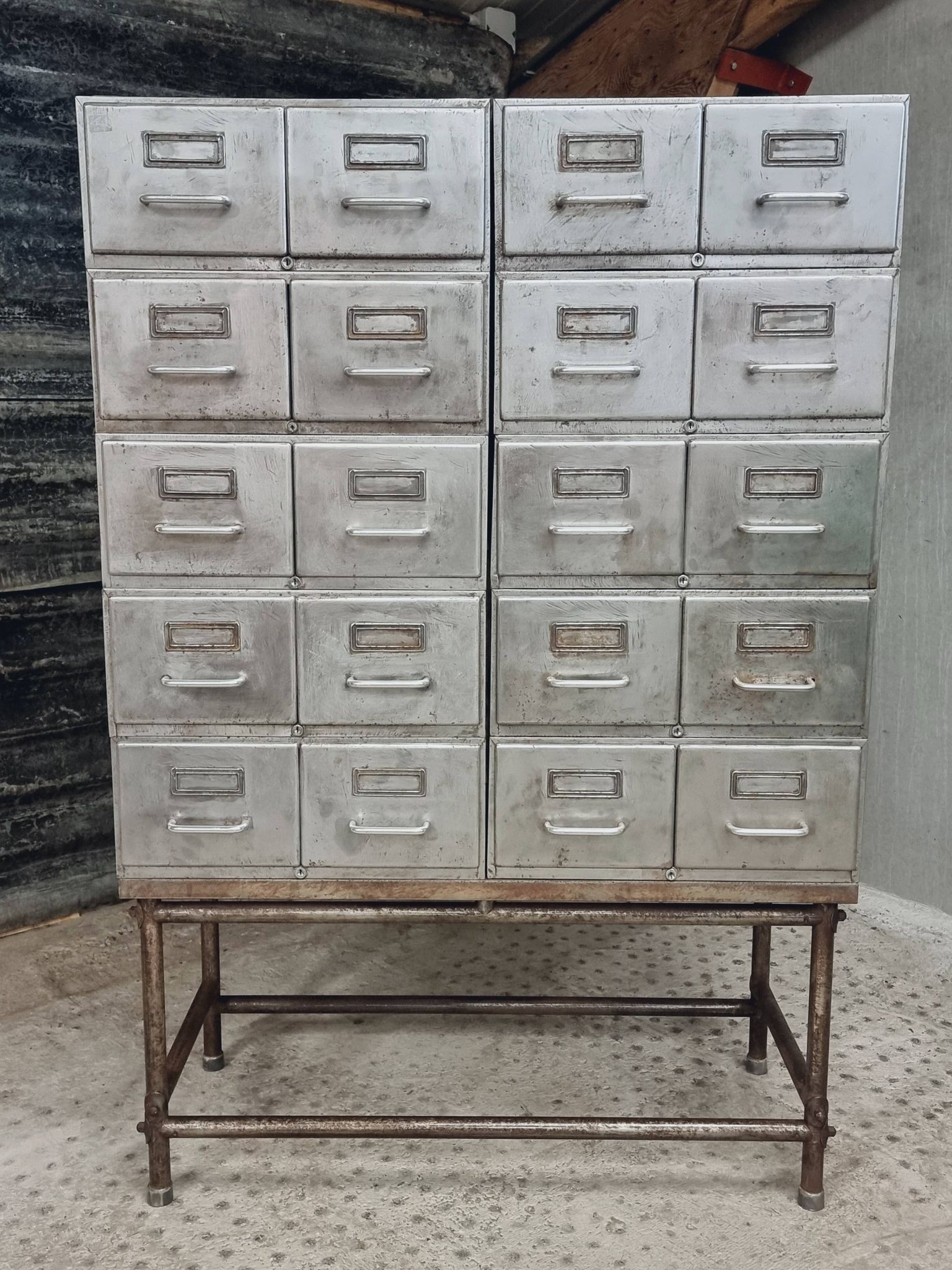 Industrial drawer cabinet filing cabinet hobby cabinet made of iron