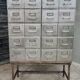 Industrial drawer cabinet filing cabinet hobby cabinet made of iron