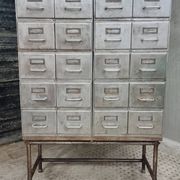 Industrial drawer cabinet filing cabinet hobby cabinet made of iron