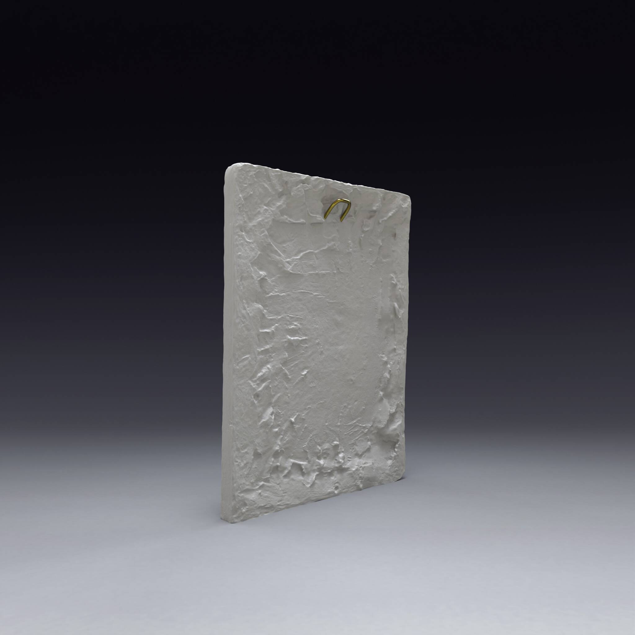 Plaster bas-relief of acanthus leaf – baroque/classical style