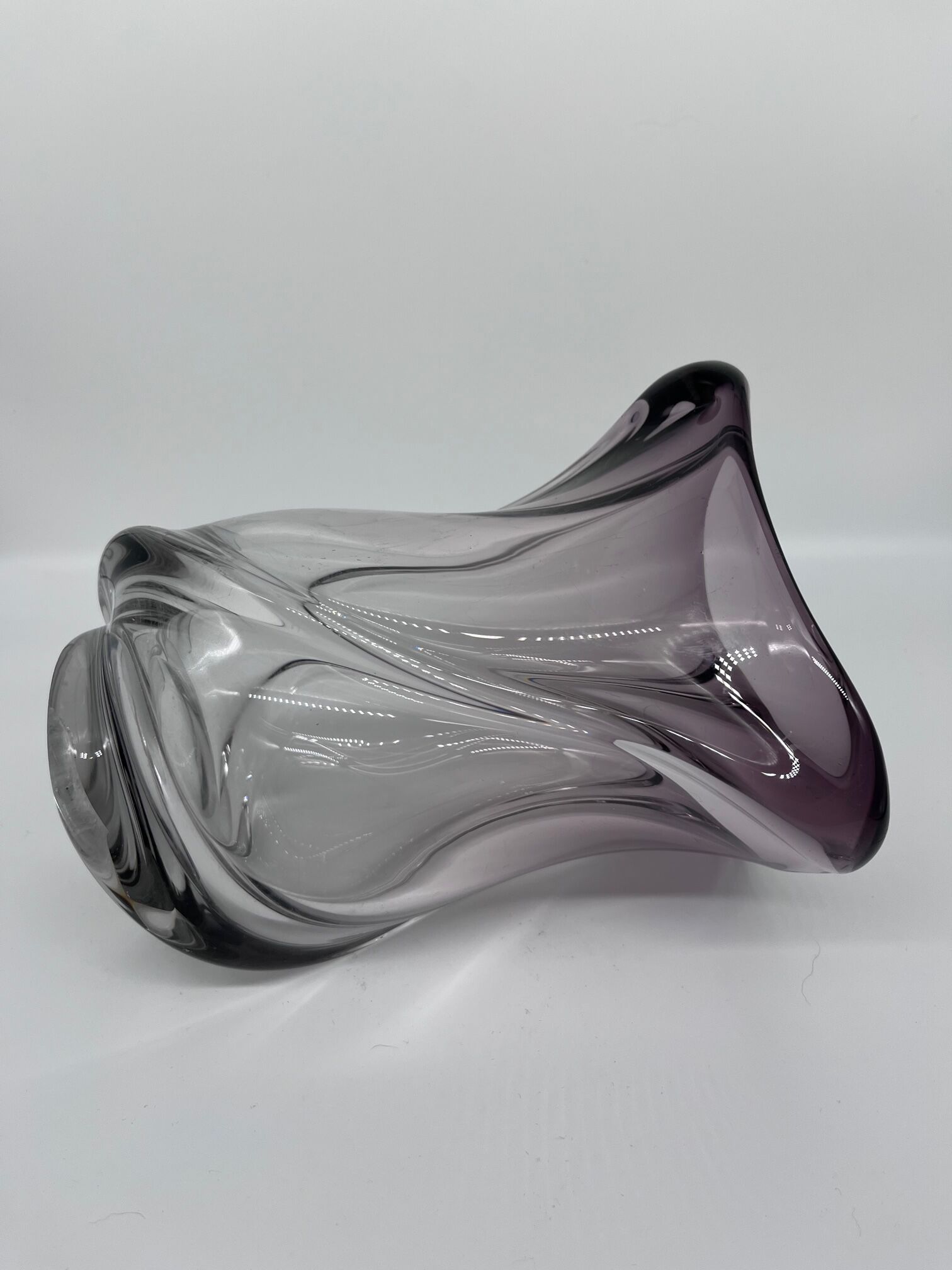 Crystal vase Val Saint Lambert