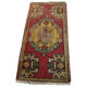 VINTAGE TURKISH PASTEL MINI RUG , 102 x 53 CM