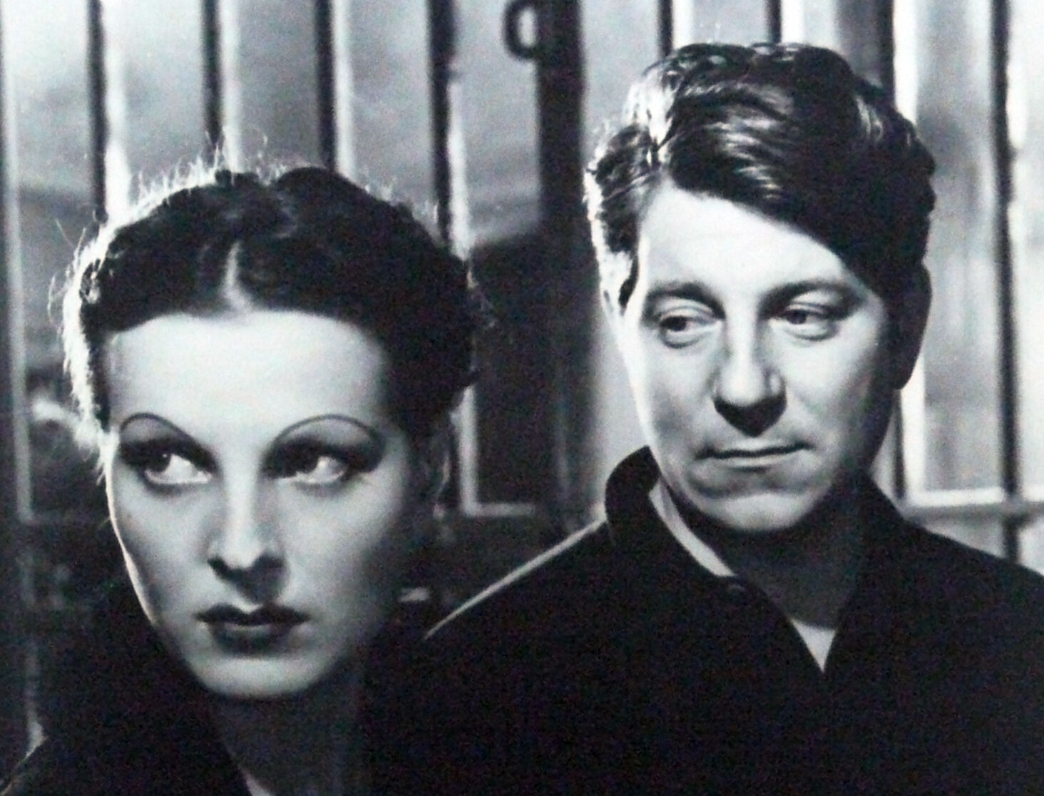 Photo de tournage "Jean Gabin et Mireille Balin"