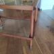 Table roulante vintage années 50 attribuée Cesare Lacca  bois et verre