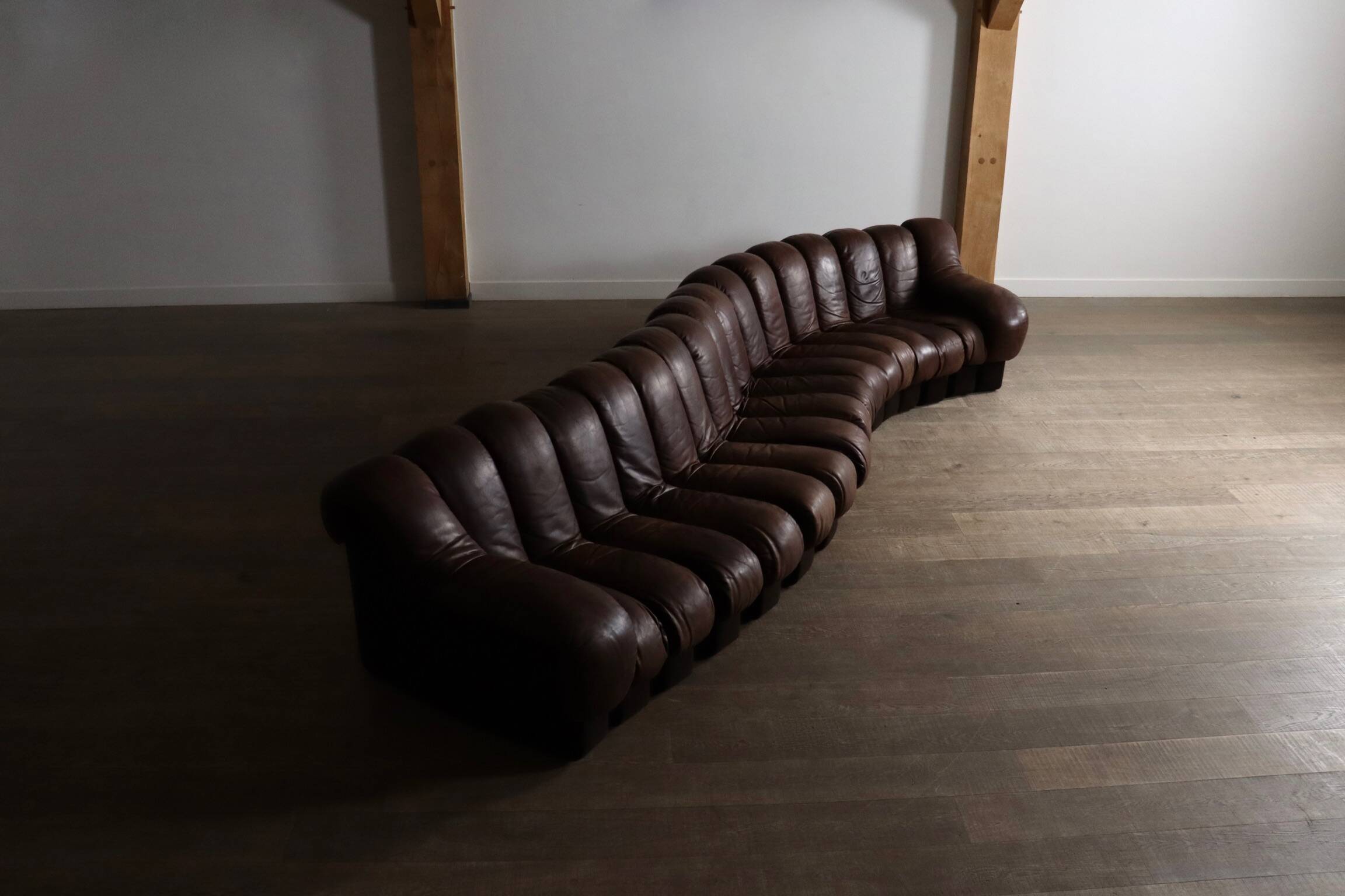 Canapé d'angle De Sede DS 600 par Heinz Ulrich, Ueli Berger et Eleanora Peduzzi-Riva, années 1980.