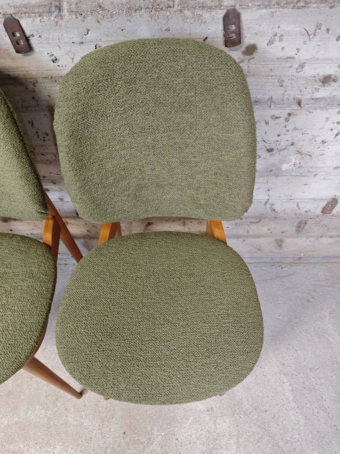 Set of 4 Baumann Pégase chairs