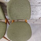 Set of 4 Baumann Pégase chairs